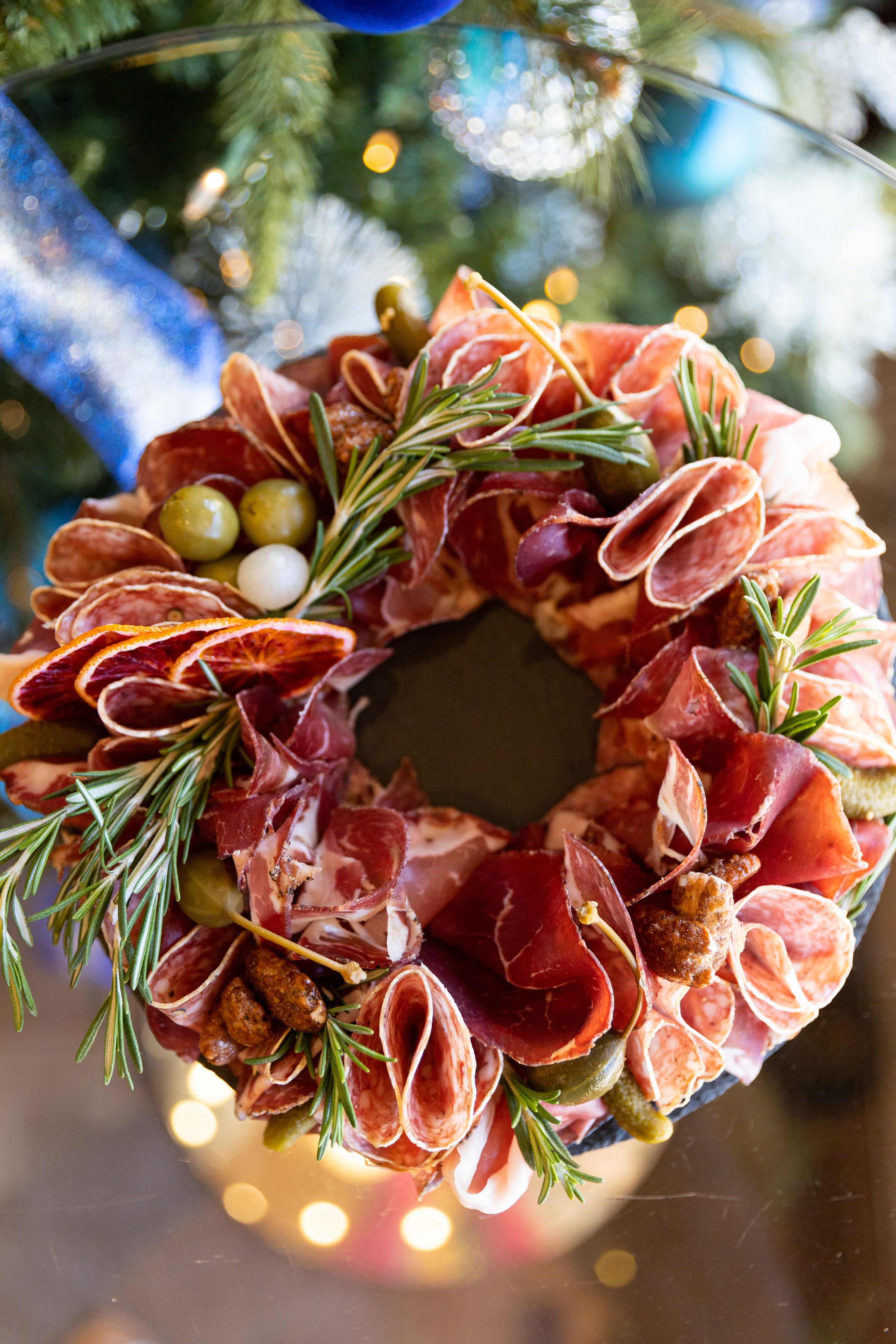 Christmas Charcuterie Wreath